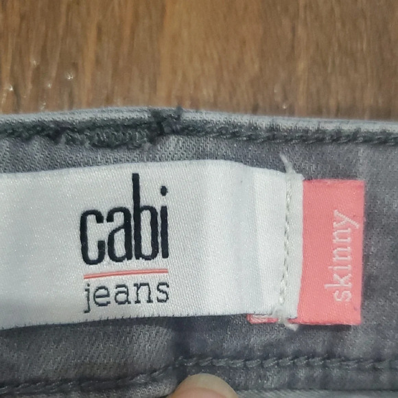 CAbi Gray Skinny Jeans Modern Fit - Picture 2 of 8